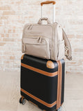 JUJUBE SATCHEL DIAPER BAG - TAUPE
