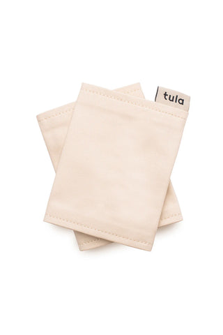 TULA BABY CARRIER STRAP COVER - CREAM