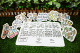 Washable Silicone Learning Mat - Counting 123