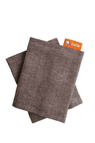 TULA BABY CARRIER STRAP COVER - ASH LINEN
