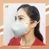 MAGICOPPER PREMIUM MASK (FULL LINER WITH LANYARD) - SKY BLUE