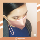 MAGICOPPER PREMIUM MASK (FULL LINER WITH LANYARD) - LIGHT PINK