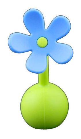 Haakaa Silicone Breast Pump Flower Stopper - Blue