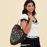 JUJUBE HEART TOTE DIAPER BAG – DIA DE LOS MUERTOS