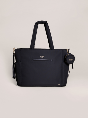 JUJUBE UTILITY-STRAP TOTE - BLACK