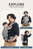 TULA COTTON EXPLORE BABY CARRIER - SAVANNAH