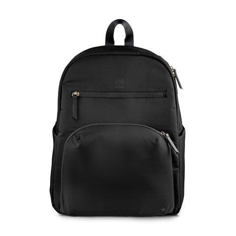 DELUXE BACKPACK DIAPER BAG - BLACK