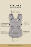 TULA MESH EXPLORE BABY CARRIER - ANCHORS AWAY
