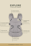 RENTAL: TULA MESH EXPLORE BABY CARRIER - ANCHORS AWAY