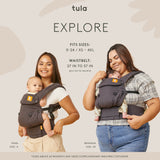 RENTAL: TULA MESH EXPLORE BABY CARRIER - ANCHORS AWAY