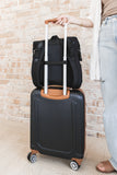 MODERN BACKPACK DIAPER BAG - BLACK