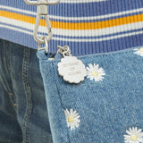 JUJUBE 3-PIECE POUCH SET - DENIM & DAISIES