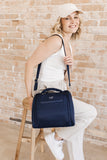 JUJUBE INSULATED BOTTLE BAG - NAVY