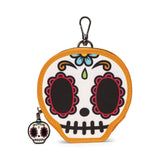 JUJUBE SUGAR SKULL MINI BAG CLIP-ON POUCH ACCESSORY – DIA DE LOS MUERTOS
