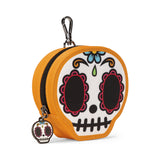 JUJUBE SUGAR SKULL MINI BAG CLIP-ON POUCH ACCESSORY – DIA DE LOS MUERTOS