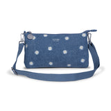 JUJUBE 3-PIECE POUCH SET - DENIM & DAISIES