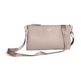 JUJUBE 3-PIECE POUCH SET - TAUPE