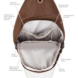 CROSSBODY SLING - ESPRESSO