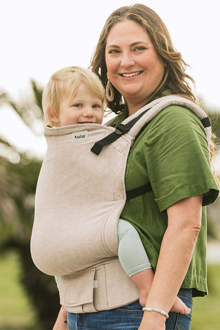 TULA TODDLER CARRIER LINEN SAND – CEO Emporium - Main Image