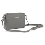 BE CLUTCH EARTH LEATHER - CHARCOAL