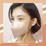 MAGICOPPER PREMIUM MASK (FULL LINER WITH LANYARD) - WHITE