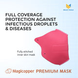 MAGICOPPER PREMIUM MASK (FULL LINER) - PINK